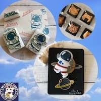 消しゴムはんこ＆アクセサリー　六花堂