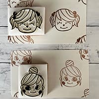 消しゴムはんこ＆アクセサリー　六花堂