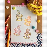 消しゴムはんこ屋おさと