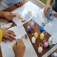 うさぎのみみクラフト