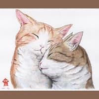 似顔絵 貴房 & えいこ