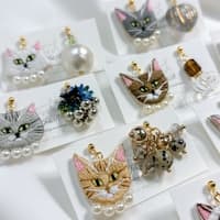 猫刺繍作家 JiJi&R